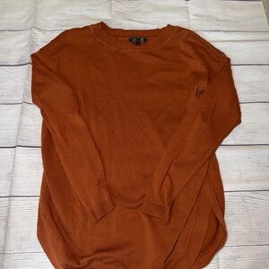 Women's Lety & Me Rust Sweater